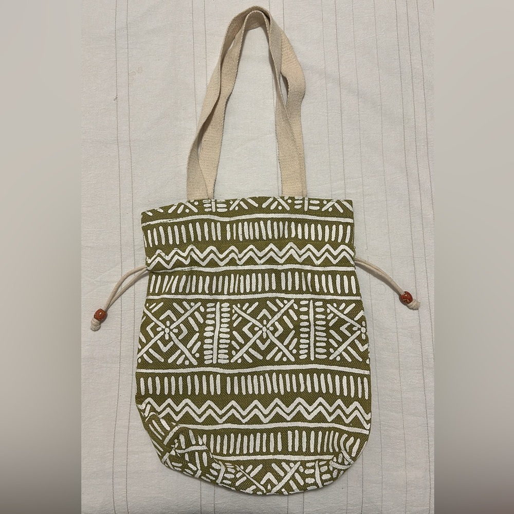 Patterned Tote Bag - image 1